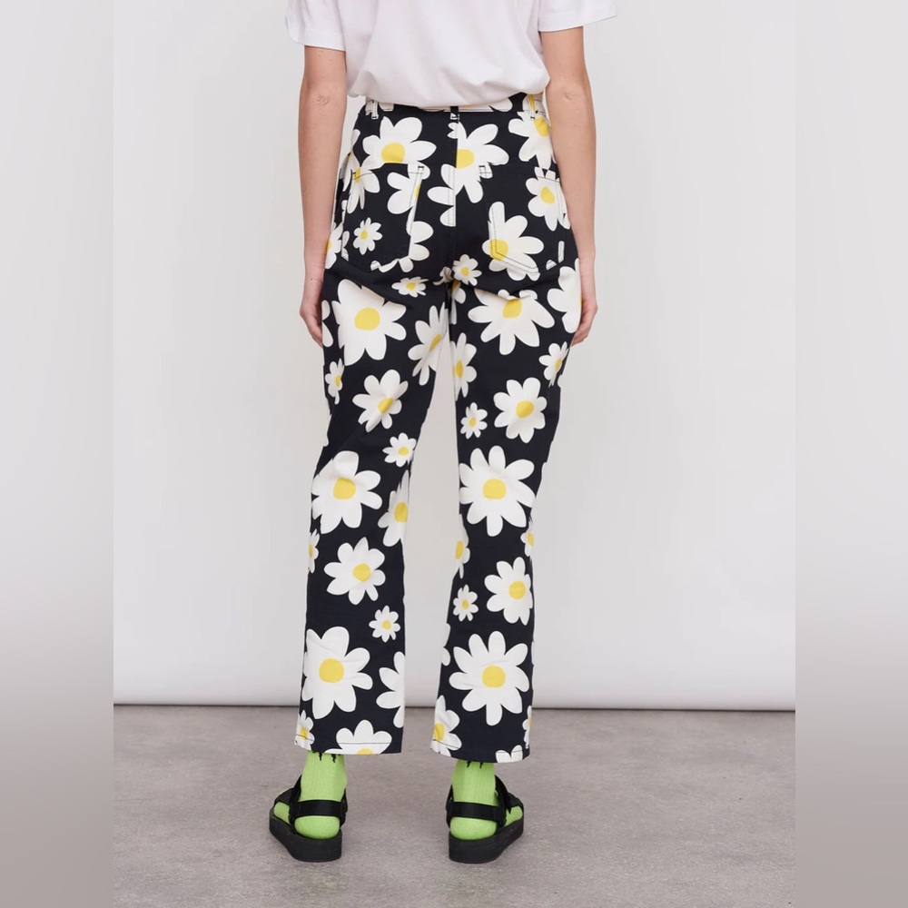 Lazy Oaf Pushing Daisies Unisex Pants - Picture 4 of 4
